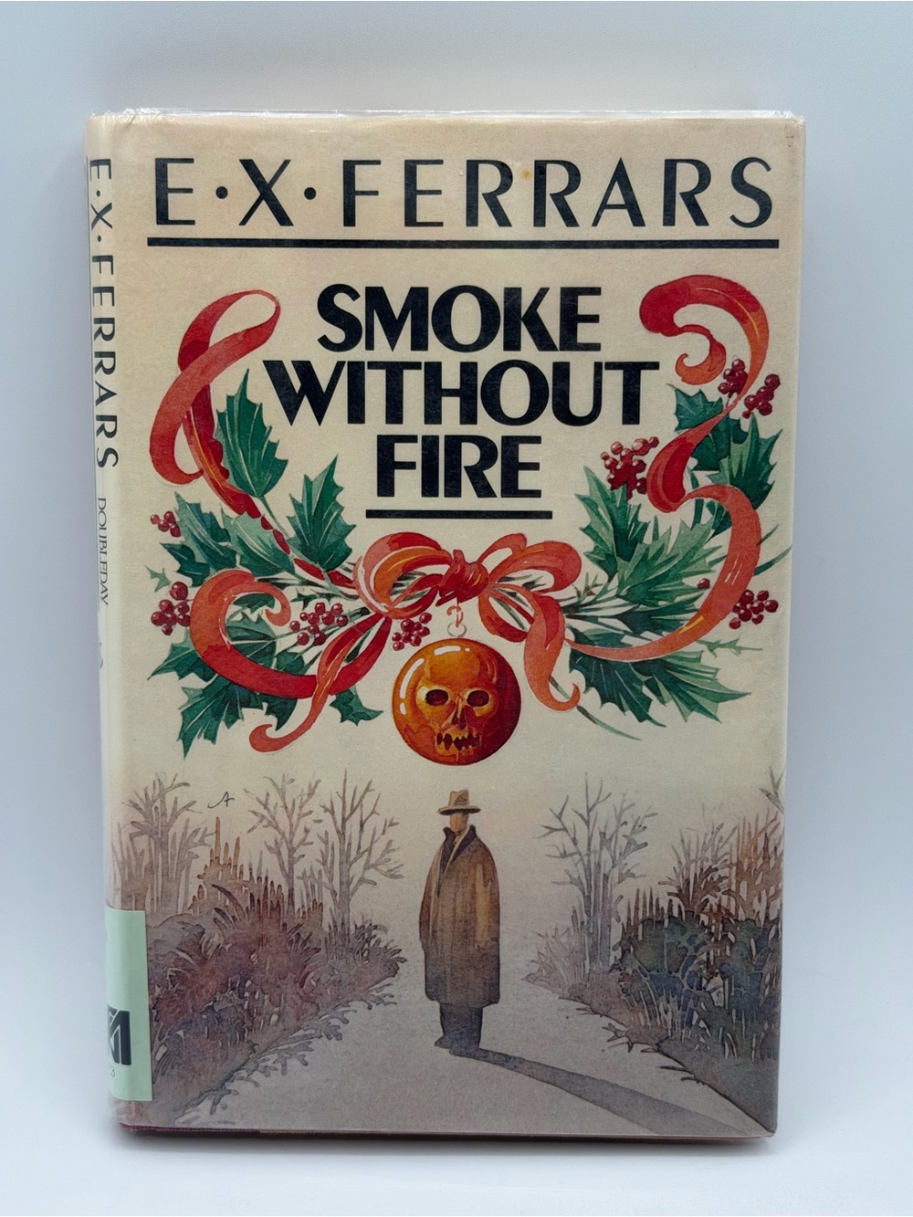 Smoke Without Fire by E.X. Ferrars Hardcover Book 1991 First Edition Library